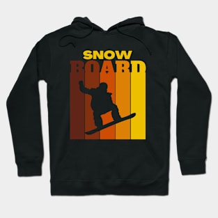 Retro Snowboard Hoodie